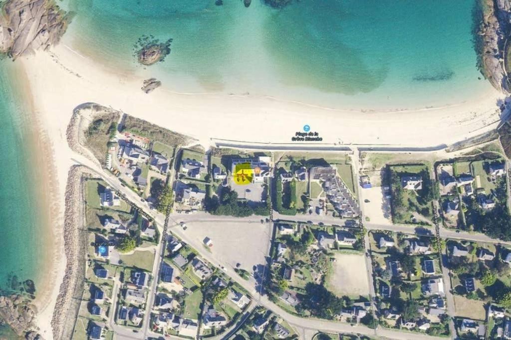 Апартаменты Appt Les Pieds Dans L'Eau Трегастель Экстерьер фото